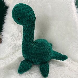 Handmade Crochet Stuffed Animal "Brontosaurus" (Amigurumi)